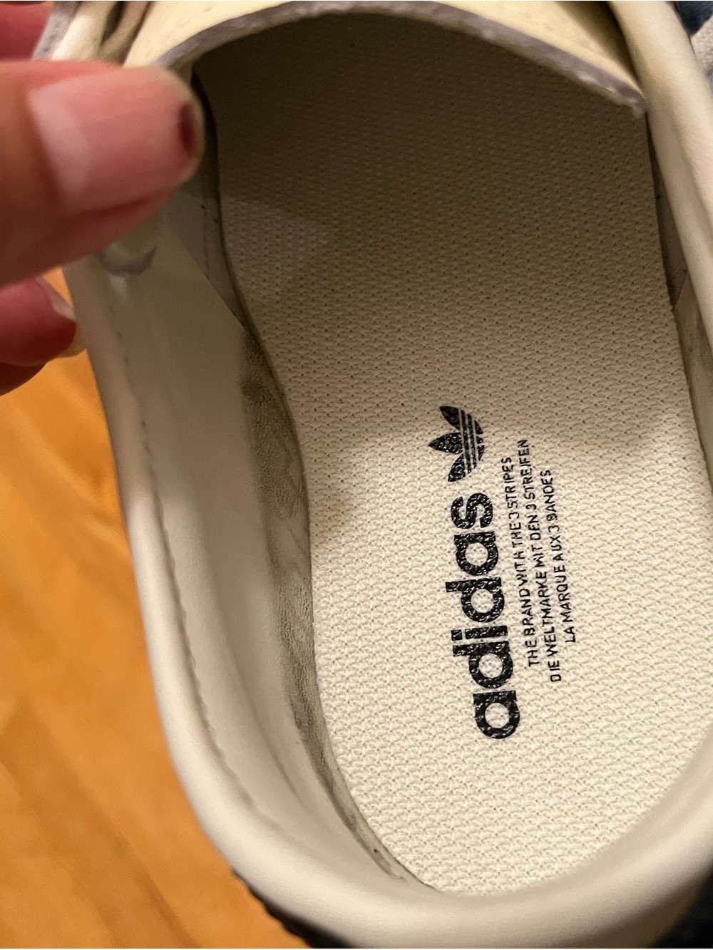 adidas Tokyo Off-White and Black Sneakers Women’s Size 7 - Picture 7 of 8